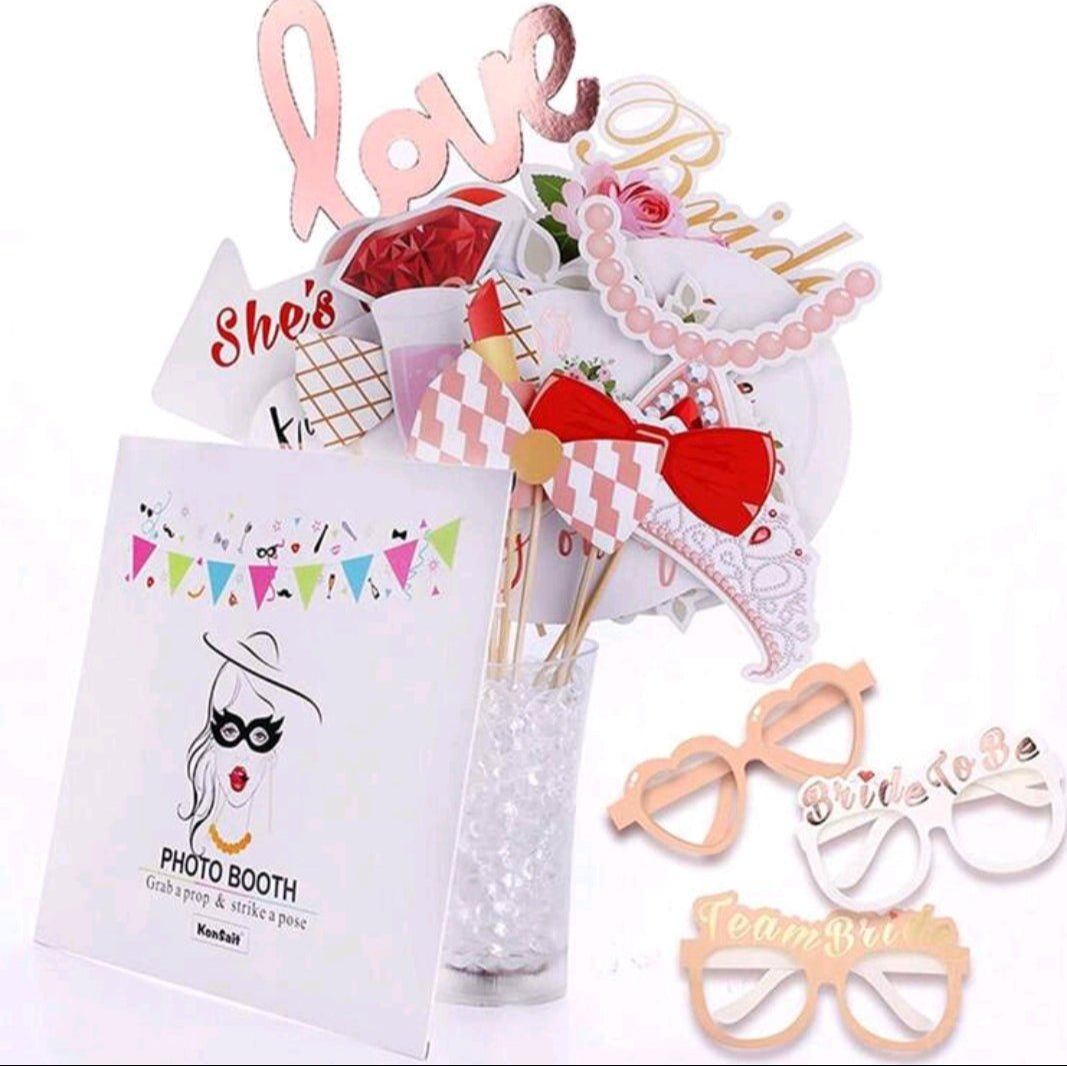 Bachelorette Party Photo Booth Props