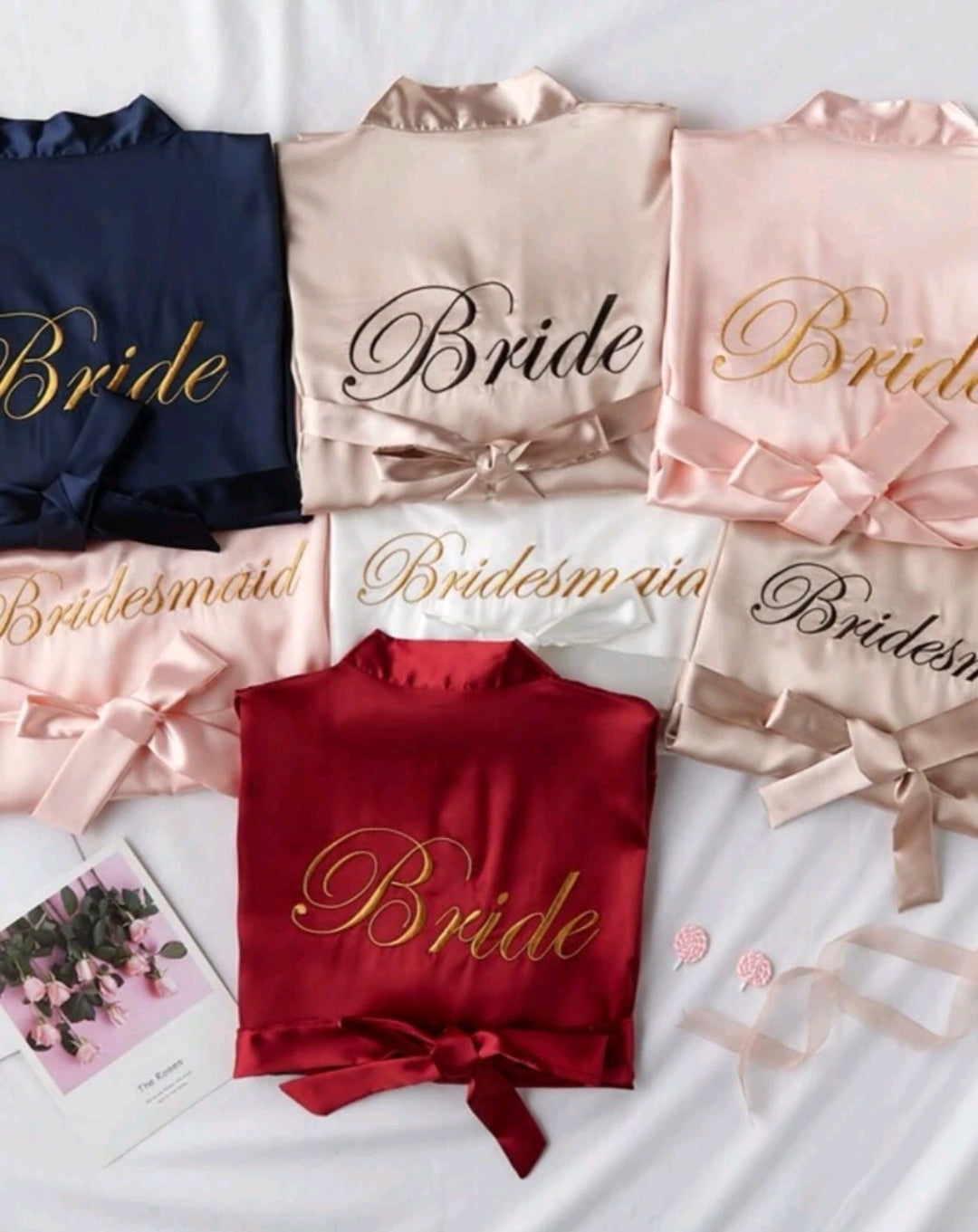 Bridesmaids Robe Champagne