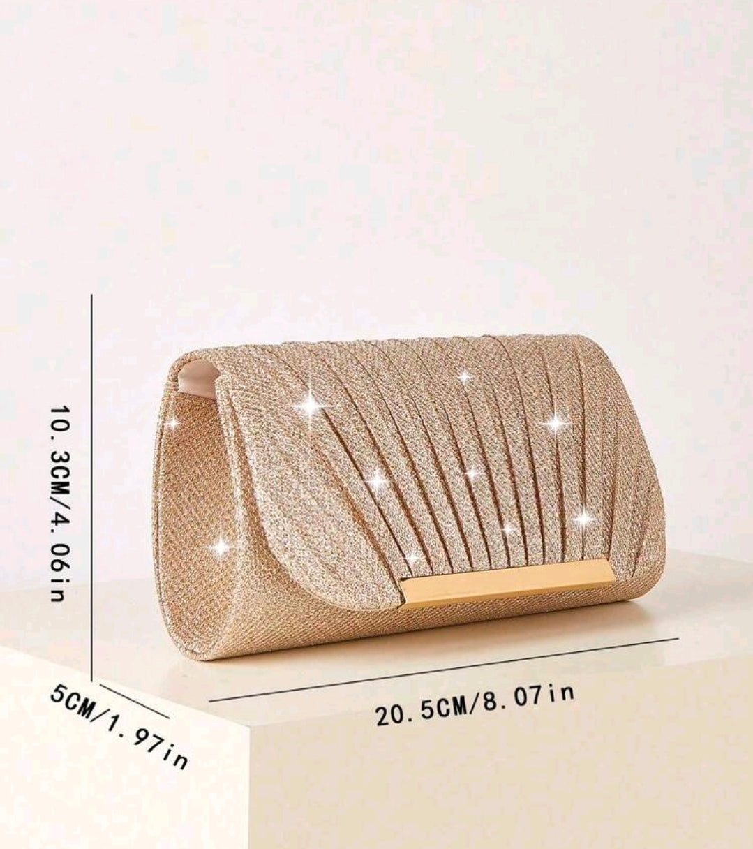 Glitter Square Bag, Perfect Bride Purse