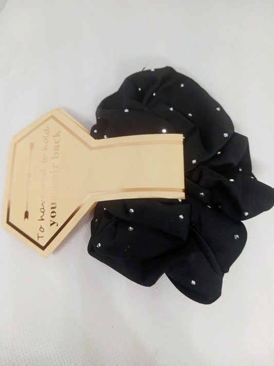 Black Bridesmaid Scrunchie