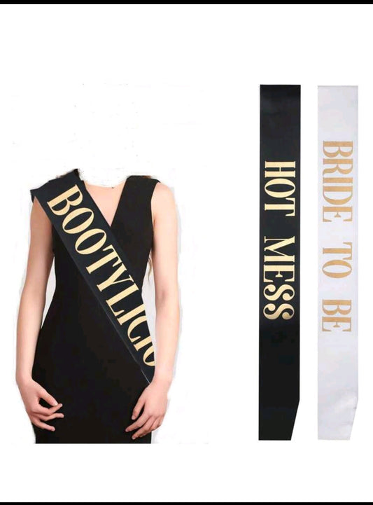 12pcs/Set - Bachelorette Party Sash