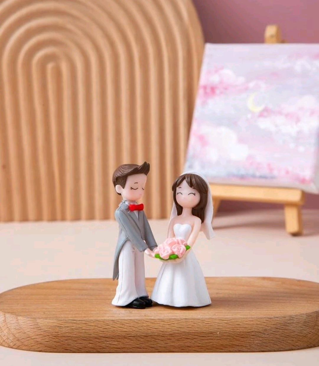 2pcs Figure Design Decoration Craft