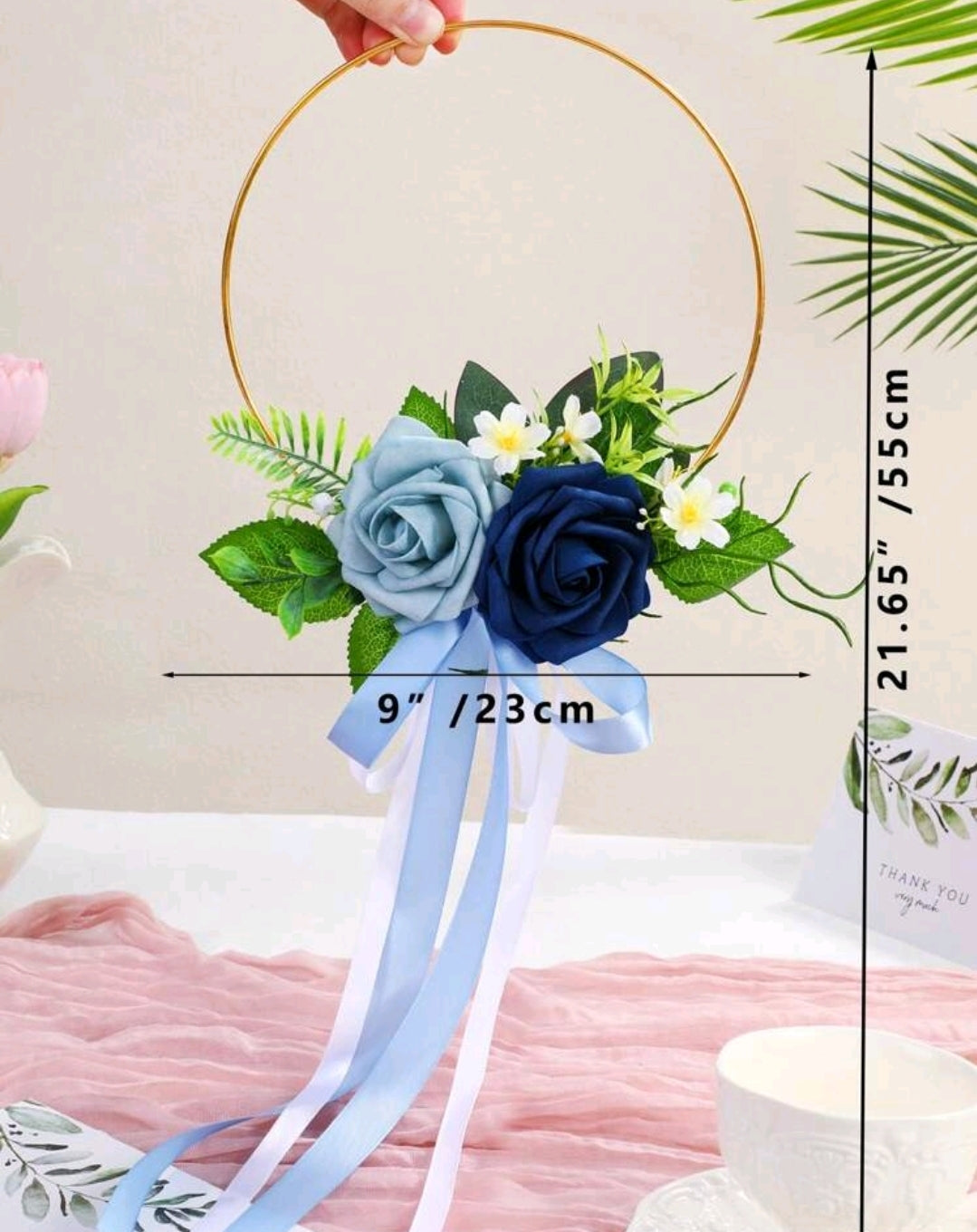 Bridesmaids Flower Hoop