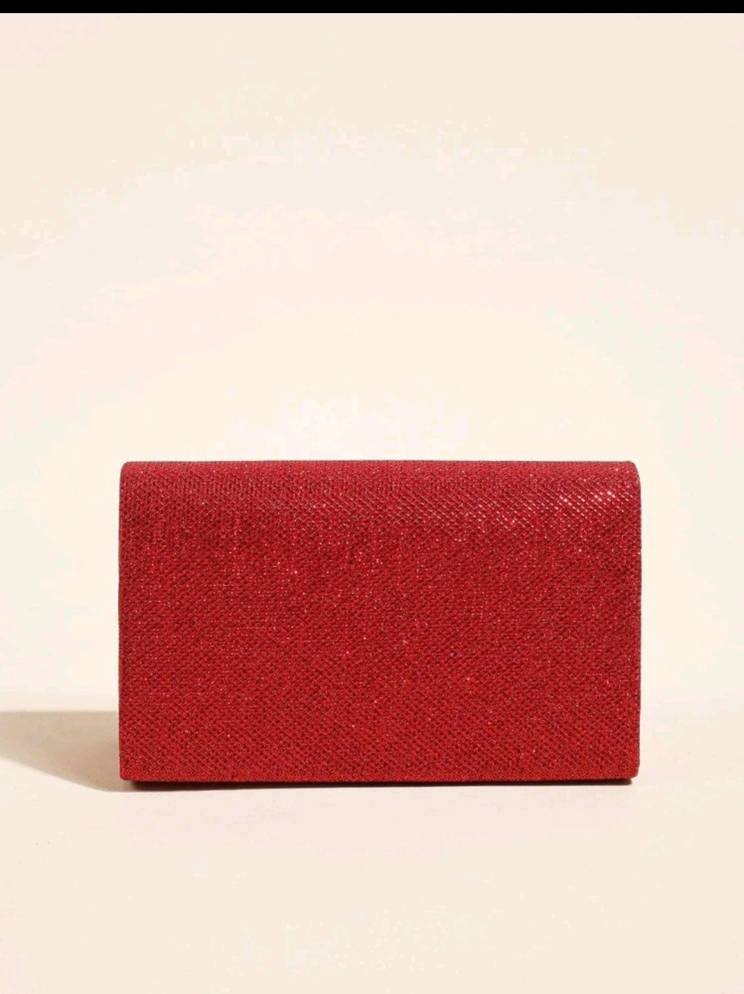 Luxury Evening Clutch Bag Red