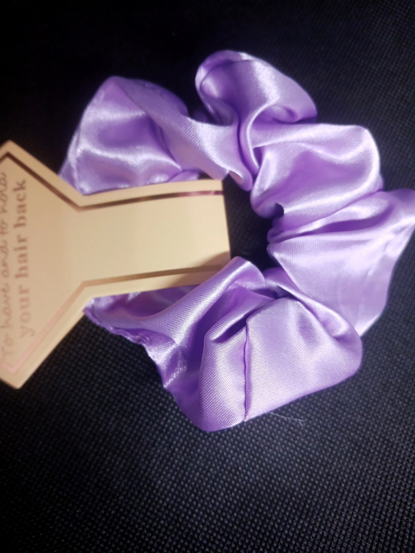 Lilac Bridesmaid Scrunchie