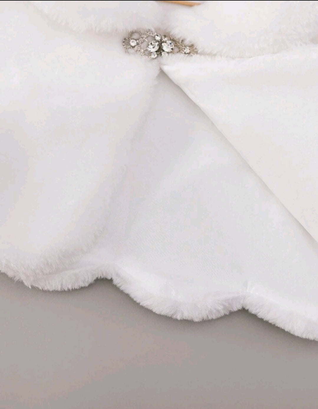 Furry Jacket for Flower Girls