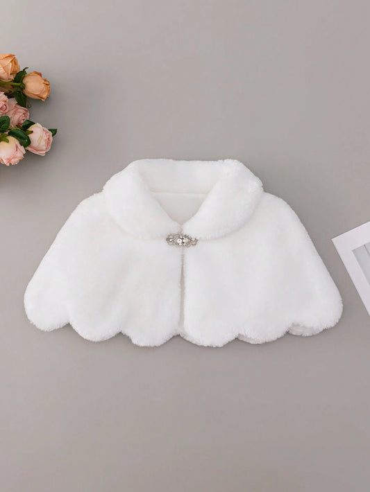 Furry Jacket for Flower Girls