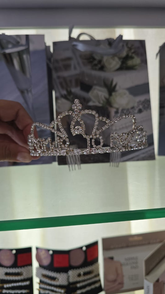 Bride to Be Crown Silver