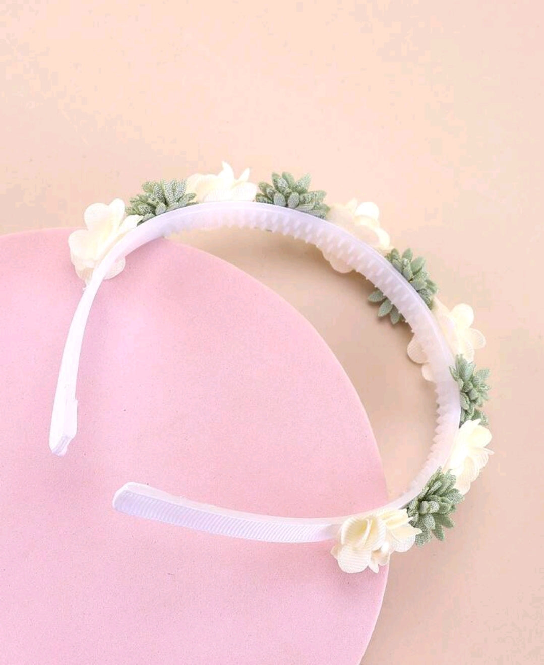 Girls' Flower Girl Headband Green